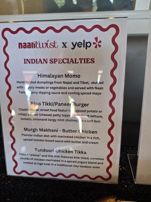 Menu photo 2 Naan Twist Reno, NV Menu photo 2 Naan Twist Reno, NV