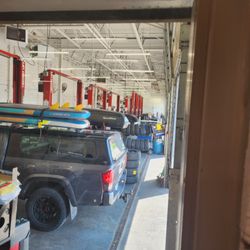 Canadian Tire - Only one car in and my just driven in.