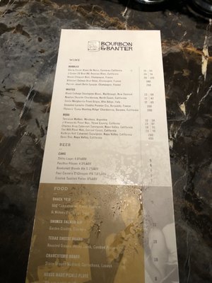 Menu photo 4 Bourbon & Banter Dallas, TX