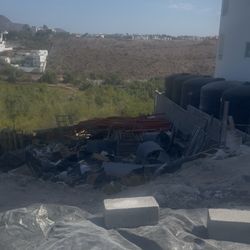 Hotel HBlue - This is your ocean view. Super dangerous, easy for kids to walk or fall in, right next to the parking lot and exit.