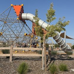 Prospector Park - Great play area,structures , shaded area. Lots of parking.
