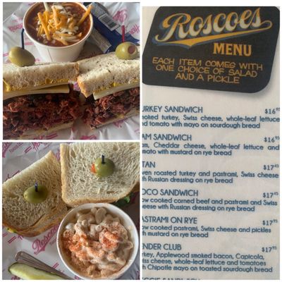 Menu photo 3 Roscoe's Famous Deli Fullerton, CA Menu photo 3 Roscoe's Famous Deli Fullerton, CA