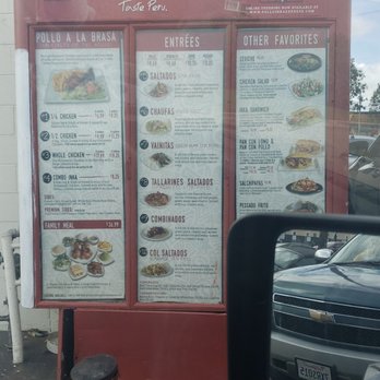 Pollo Inka Express - Menu of the restaurant drive thru - Peruvian Near Me - Hawthorne, California Pollo Inka Express - Menu of the restaurant drive thru - Peruvian Near Me - Hawthorne, California