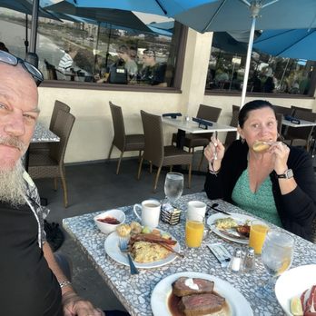 Tom Ham's Lighthouse - Us enjoying the food - Breakfast & Brunch Near Me - San Diego, California Tom Ham's Lighthouse - Us enjoying the food - Breakfast & Brunch Near Me - San Diego, California