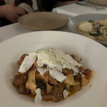 Milan - Pappardelle Prezzemolate - braised pork in tomato sauce - Italian Near Me - San Jose, California Milan - Pappardelle Prezzemolate - braised pork in tomato sauce - Italian Near Me - San Jose, California