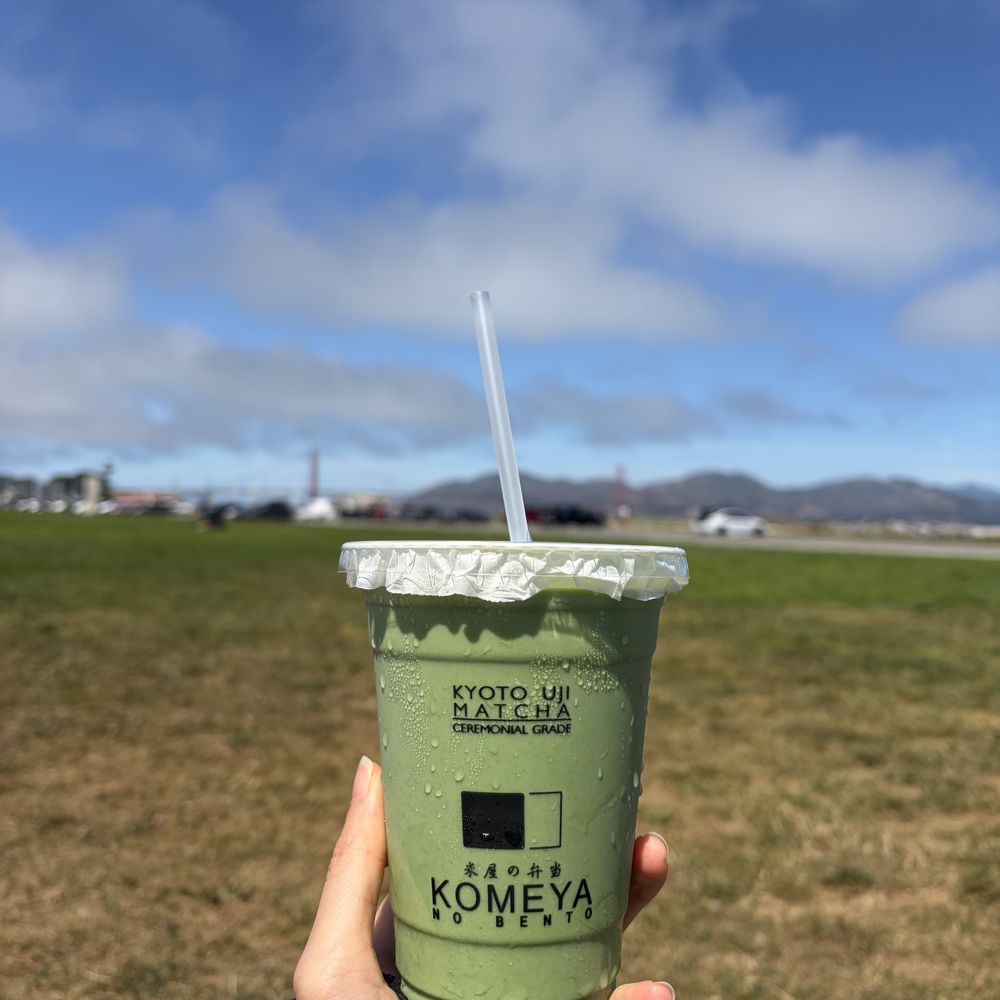 Komeya No Bento - Matcha Latte - Japanese Near Me - San Francisco, California Komeya No Bento - Matcha Latte - Japanese Near Me - San Francisco, California
