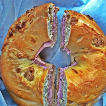 Boppa's Bagels - Peanut butter bagel w/ mixed berry cream cheese - Bagels Near Me - Fargo, North Dakota Boppa's Bagels - Peanut butter bagel w/ mixed berry cream cheese - Bagels Near Me - Fargo, North Dakota
