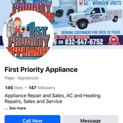 First Priority Appliance