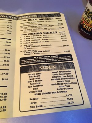 Menu photo 6 3 Legged Pig BBQ Lakeville, NY Menu photo 6 3 Legged Pig BBQ Lakeville, NY