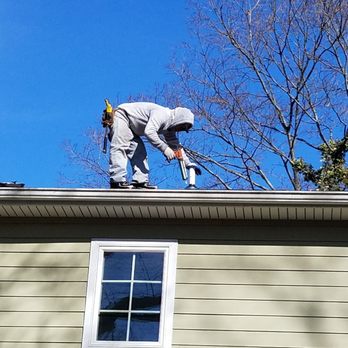 Bergen Roofing - Luis expertly repairing a vent - Roofing Near Me - River Vale, New Jersey