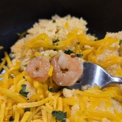 Woody's Place - Shrimp n grits special