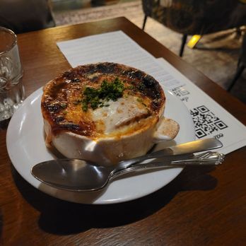 Gretel - French Onion Soup- Incredible! - Cocktail Bars Near Me - Chicago, Illinois