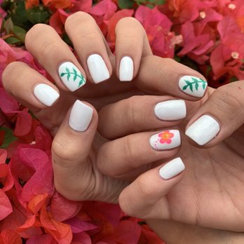 Phoenix' Grace Nails Spa - Perfect mani/pedi with hard gel - Nail Salons Near Me - Costa Mesa, California