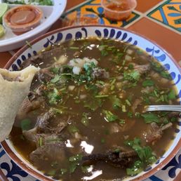 Birria de chivo surtida... with homemade tortillas yummmy Birria de chivo surtida... with homemade tortillas yummmy