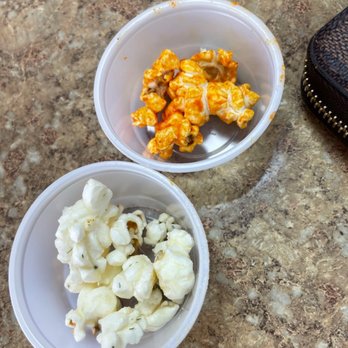 Mad Hatters Gourmet Popcorn & Candy - Dill and hot wing and ranch samples - Popcorn Shops Near Me - McDonough, Georgia Mad Hatters Gourmet Popcorn & Candy - Dill and hot wing and ranch samples - Popcorn Shops Near Me - McDonough, Georgia