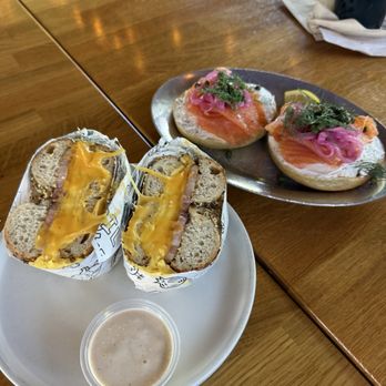 Boil & Bake - Lox bagel, ham, cheese bagel - Bagels Near Me - Costa Mesa, California Boil & Bake - Lox bagel, ham, cheese bagel - Bagels Near Me - Costa Mesa, California