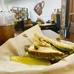 The Coffee Mill & Mercantile - Egg salad sandwich