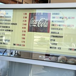 Burgers Shakes - Menu
