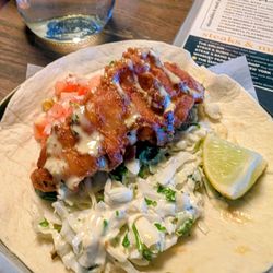 One fish taco
