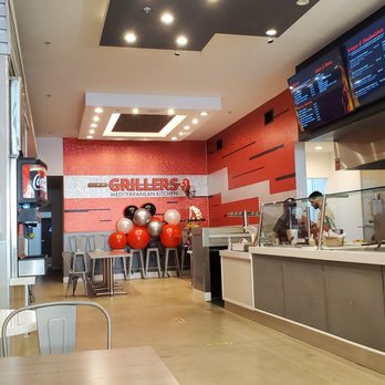 Grillers Mediterranean Kitchen - the interior of a restaurant - Mediterranean Near Me - Glendale, California