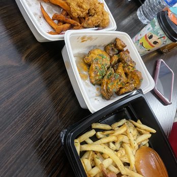 Eureka! - Cowboy Burger Firecracker Riblets Kids Tenders - Bars Near Me - Cerritos, California Eureka! - Cowboy Burger Firecracker Riblets Kids Tenders - Bars Near Me - Cerritos, California