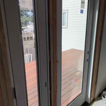 Fahan Construction - a view of a deck through a glass door - General Contractors Near Me - San Francisco, California