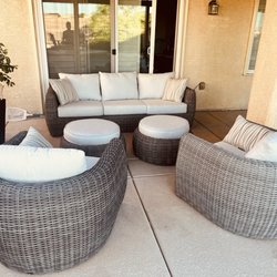 Total Patio Accessories - Wicker patio set, woven patio furniture