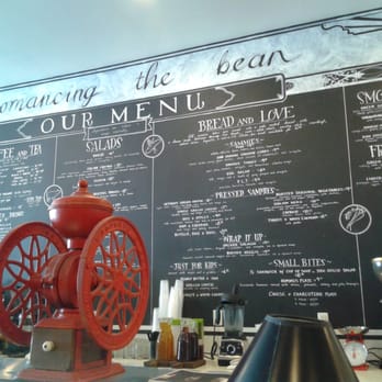 Romancing the Bean Cafe - Cute chalkboard menu - Coffee & Tea Near Me - Burbank, California