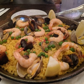 Picaro - Seafood Paella for 2 ($30) - 3.5 stars. My dad lived in Spain, said this was good. I wanted more burnt rice at bottom! Mon dinner 2020-01-27 - Spanish Near Me - San Francisco, California Picaro - Seafood Paella for 2 ($30) - 3.5 stars. My dad lived in Spain, said this was good. I wanted more burnt rice at bottom! Mon dinner 2020-01-27 - Spanish Near Me - San Francisco, California