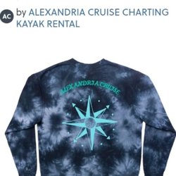Alexandria Cruise Charting & Kayak Rental - ALEXANDRIA CRUISE APPAREL CLOTHING LINE