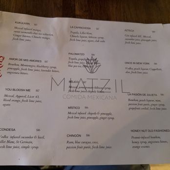 Miatzil - Menu - Mexican Near Me - Brooklyn, New York Miatzil - Menu - Mexican Near Me - Brooklyn, New York