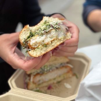 Breadbelly - Shrimpwich - pardon the bite marks - Bakeries Near Me - San Francisco, California Breadbelly - Shrimpwich - pardon the bite marks - Bakeries Near Me - San Francisco, California