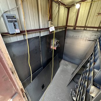 Veteran Welding Services - Reinforced walls of a dollar to coin exchange machine room - Metal Fabricators Near Me