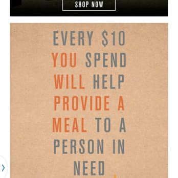 BoxLunch - their mission to help feed the hungry - Men's Clothing Near Me - Sacramento, California