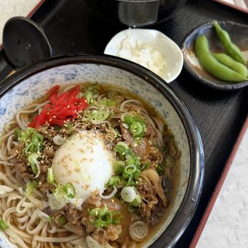 Ichimi Ann - Sukiyaki Beef Udon + Tempura Bowl (extra $8) - Japanese Near Me - Torrance, California Ichimi Ann - Sukiyaki Beef Udon + Tempura Bowl (extra $8) - Japanese Near Me - Torrance, California