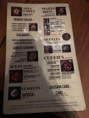 Menu photo 5 Sukho Thai Toronto, ON Menu photo 5 Sukho Thai Toronto, ON