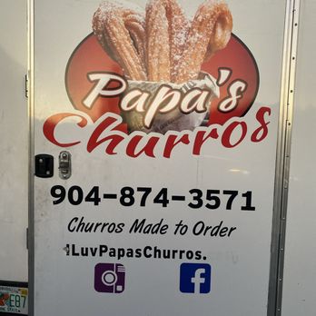 Papa’s Churros - Fresh churros made with love here in the heart of Duval County! - Desserts Near Me - Jacksonville, Florida Papa’s Churros - Fresh churros made with love here in the heart of Duval County! - Desserts Near Me - Jacksonville, Florida