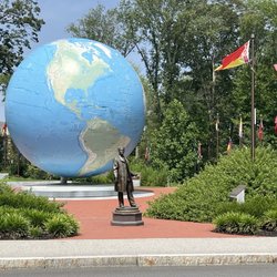 Babson Globe World's 2nd Largest Rotating Globe