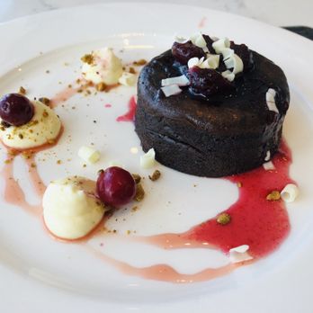 360 Restaurant - Dark Chocolate Lava Cake - Canadian (New) Near Me - Toronto, Ontario