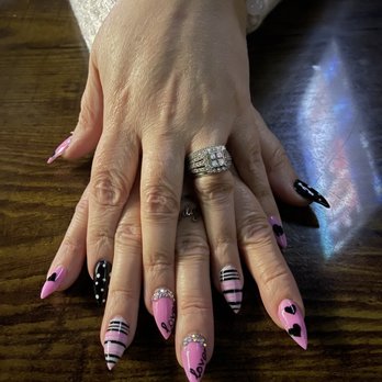 Nails and More Salon - Winter/Feb nails - Nail Salons Near Me - Lawrenceville, Georgia