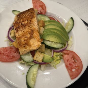 Casa Cantina - Salad with salmon - Desserts Near Me - Shreveport, Louisiana