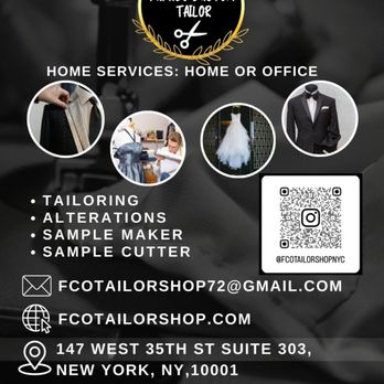 FCO Tailor Shop - Sewing & Alterations Near Me - New York, New York FCO Tailor Shop - Sewing & Alterations Near Me - New York, New York