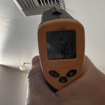 DH Mechanical - Dale NEVER CHECKED- says WE were ignorant- so unprofessional. Infrared shows 76° already at noon. Not blowing. Call someone else. - Heating & Air Conditioning/HVAC Near Me DH Mechanical - Dale NEVER CHECKED- says WE were ignorant- so unprofessional. Infrared shows 76° already at noon. Not blowing. Call someone else. - Heating & Air Conditioning/HVAC Near Me