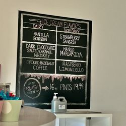 Toppings Frozen Yogurt - Spiked ice cream menu
