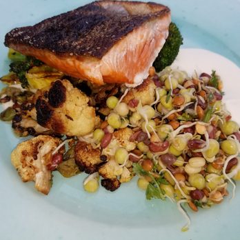 Saltry Restaurant - Salmon entree - Seafood Near Me - Homer, Alaska
