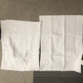Crate & Barrel - The sham on the left was sold to me already opened (curbside order). It was pilled, discolored, and the wrong size. - Furniture Stores Near Me - Palo Alto, California Crate & Barrel - The sham on the left was sold to me already opened (curbside order). It was pilled, discolored, and the wrong size. - Furniture Stores Near Me - Palo Alto, California
