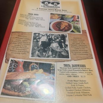Los Generales Mexican Restaurant - Menu - Mexican Near Me - Orlando, Florida Los Generales Mexican Restaurant - Menu - Mexican Near Me - Orlando, Florida