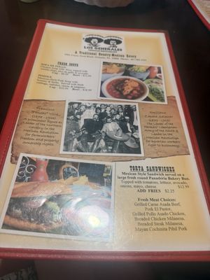 Menu photo 1 Los Generales Mexican Restaurant Orlando, FL Menu photo 1 Los Generales Mexican Restaurant Orlando, FL