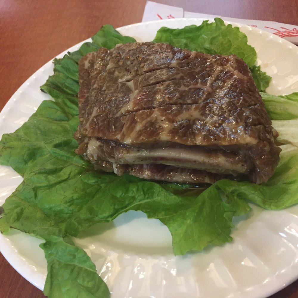 Spoon Bunsik - Tong kalbi that came with Combo B - Korean Near Me - Ewa Beach, Hawaii Spoon Bunsik - Tong kalbi that came with Combo B - Korean Near Me - Ewa Beach, Hawaii