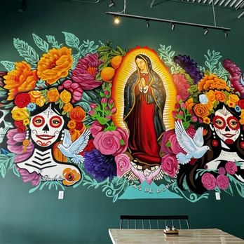 Salseria - Cool mural - Tacos Near Me - Webster, Texas Salseria - Cool mural - Tacos Near Me - Webster, Texas